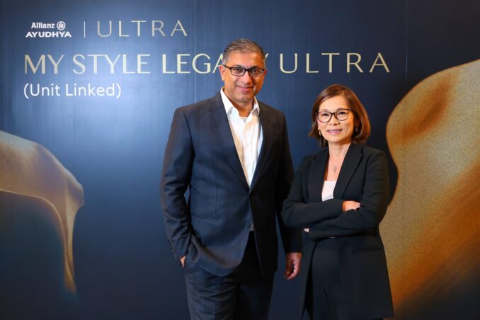 อลิอันซ์ อยุธยา เดินหน้ารุกตลาดกลุ่มมั่งคั่ง เปิดตัว “My Style Legacy ULTRA”ประกันชีวิตควบการลงทุนเจาะลูกค้าไฮเน็ตเวิร์ธโดยเฉพาะ